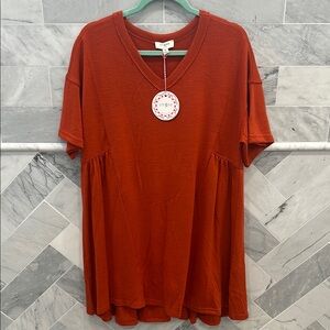 Umgee Women's Rust dress NWT